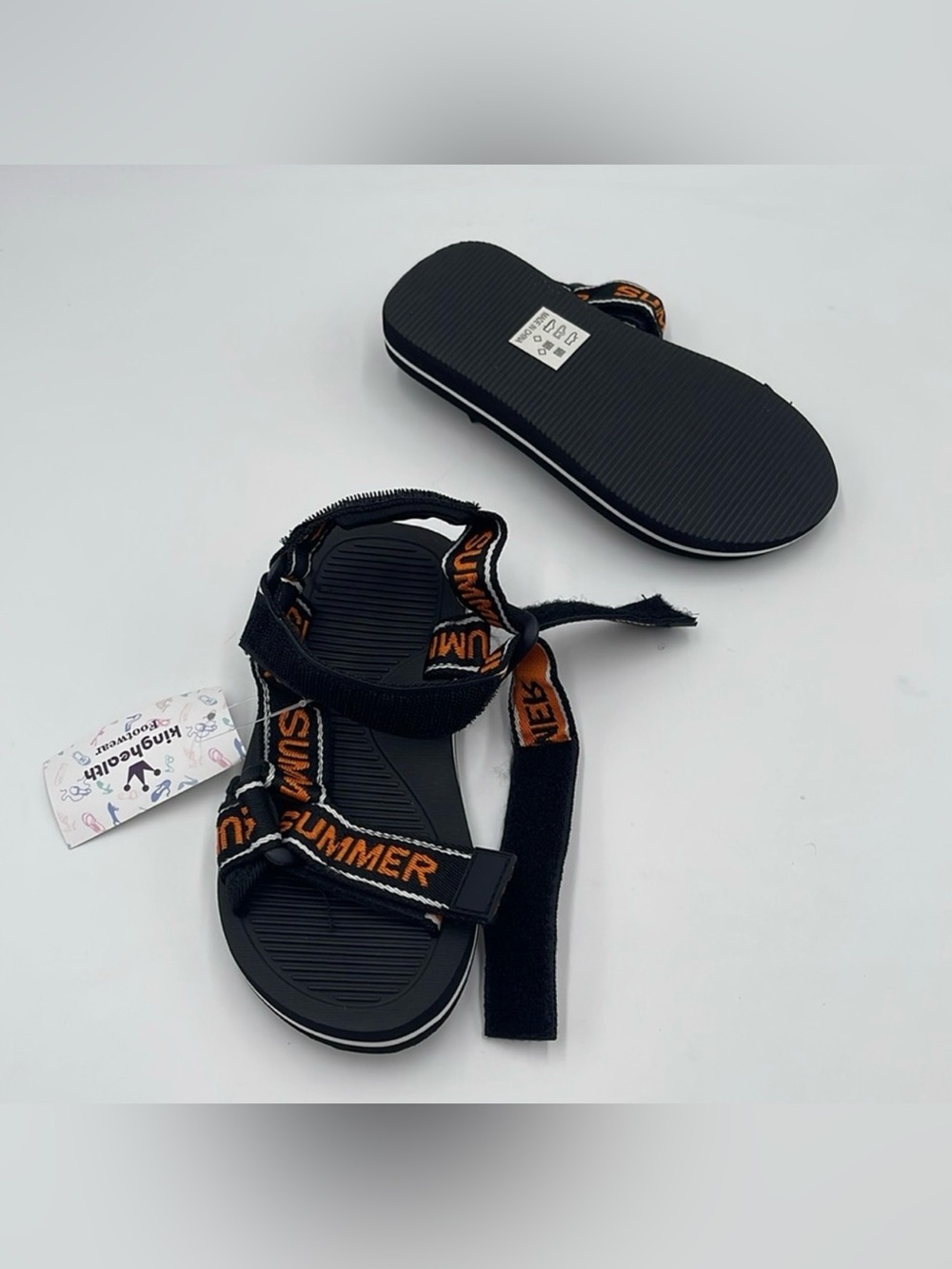 NWT kinghealth Comfortable kids Sandals
Adjustable Water Shoes for Summer - Picture 2 of 6
